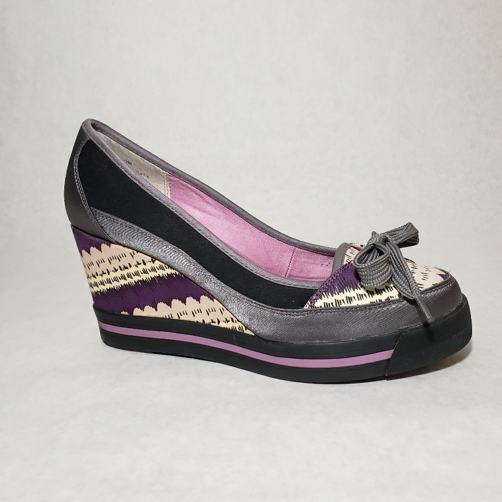 Nanette Lepore Keds wedge shoes.
